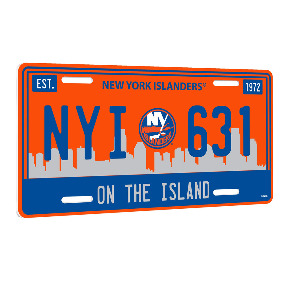 New York Islanders License Plate