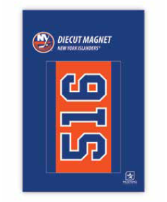 3" x 5" Die-cut Textured Magnet - 516