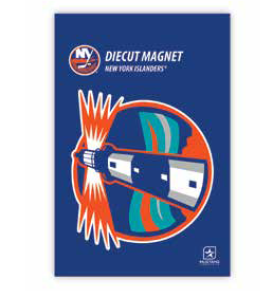 3" x 5" Die-cut Textured Magnet - Lighthouse Logo