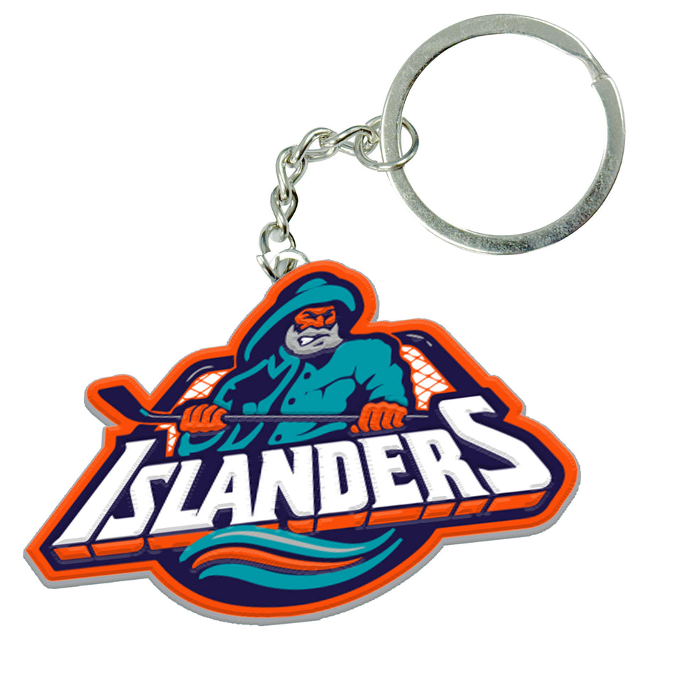 New York Islanders Fisherman Logo Keychain