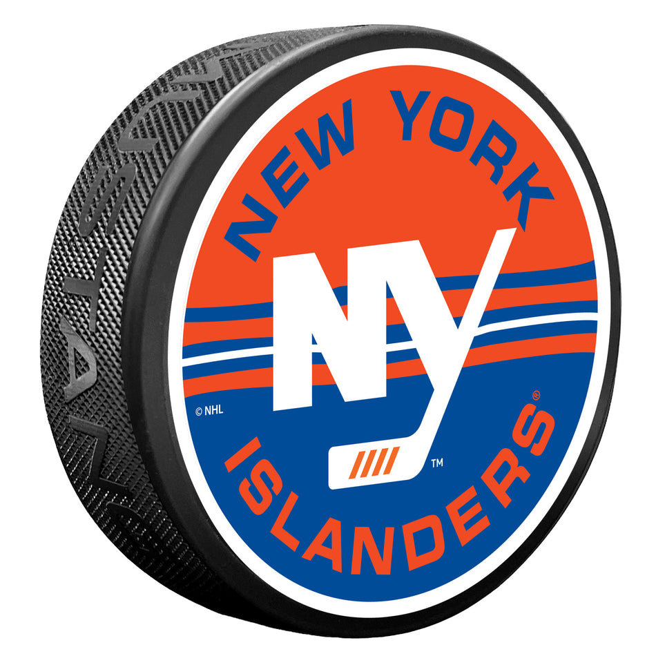 New York Islanders Puck - Secondary Half and Half