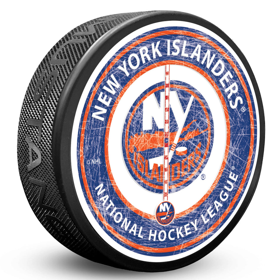New York Islanders Puck - Center Ice