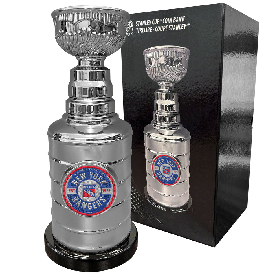 New York Rangers Stanley Cup Coin Bank - Trimflexx