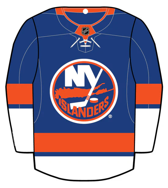 New York Islanders - Home 13" x 15"  Jersey Sign