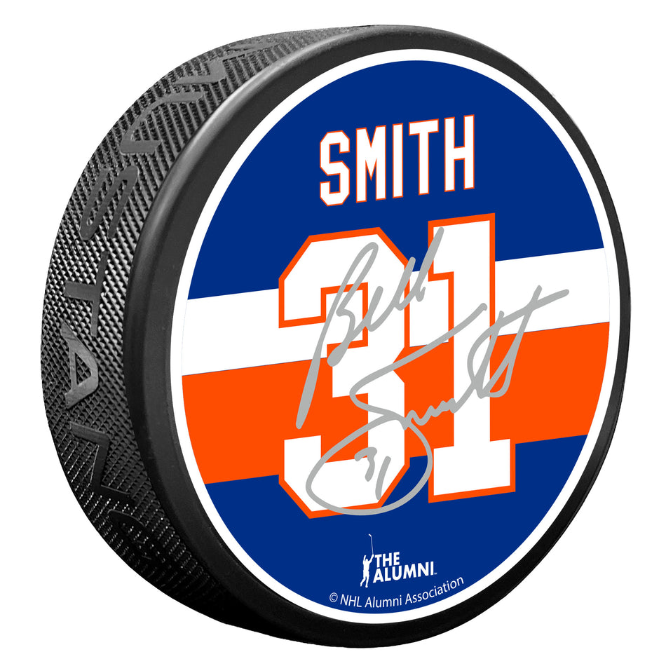 New York Islanders Alumni Puck - Smith