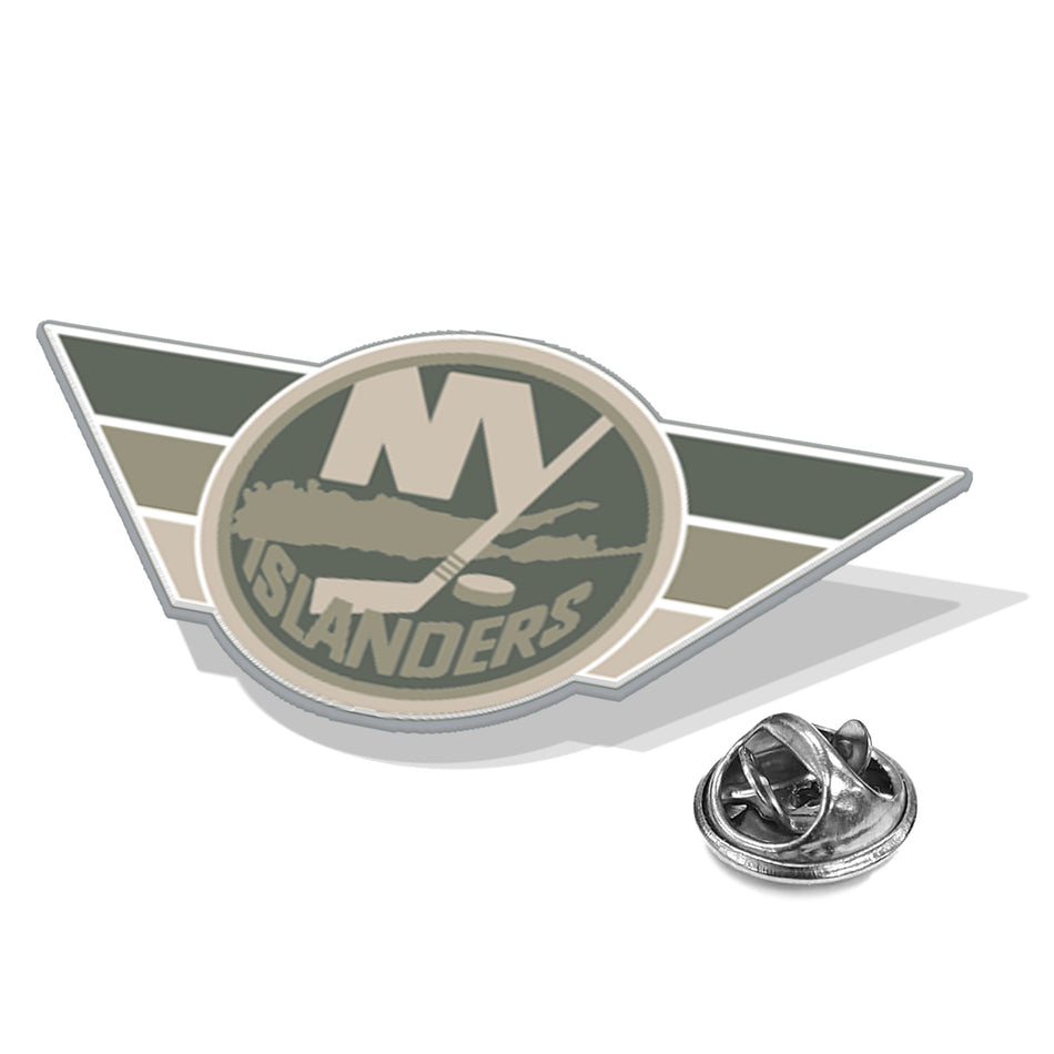 New York Islanders Military Logo Pin