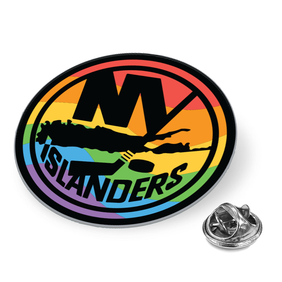 New York Islanders Pride Logo Pin