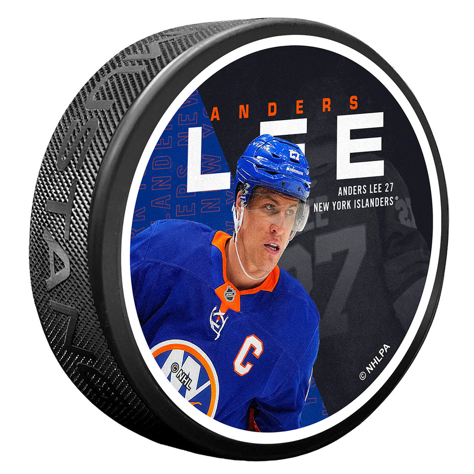 New York Islanders Centerfold Puck | Player
